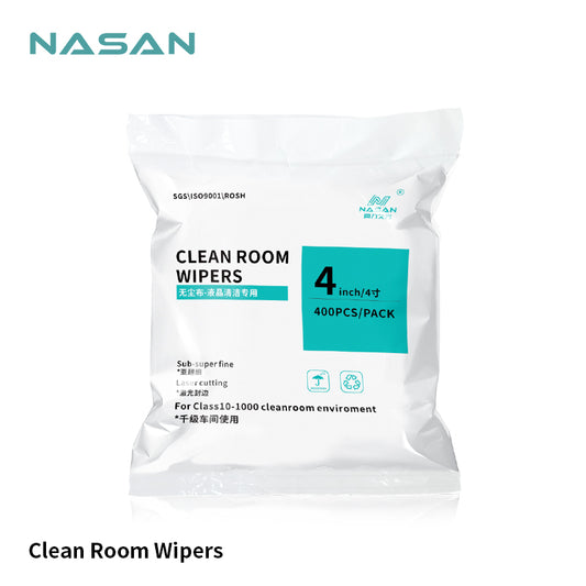Micro Fiber Dust Free Fiber Cleaning Cloth 4x4 (400 Counts)
