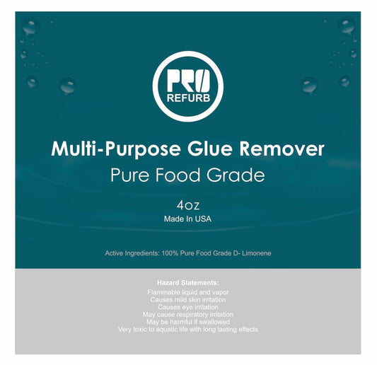 Pure Food Grade Multi-Purpose Glue Removing Liquid (Ground 3 days shipping only)