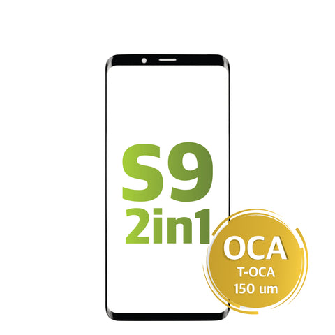 Samsung Galaxy S9 (2in1) Glass with OCA (NASAN) Samsung Galaxy S9 (2in1) Glass with OCA (NASAN)