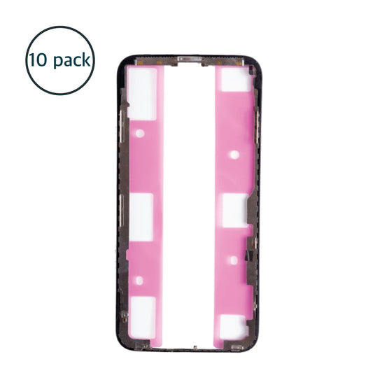 iPhone 11 Pro Frame with 3M Glue Pre-Installed (10 Pack)