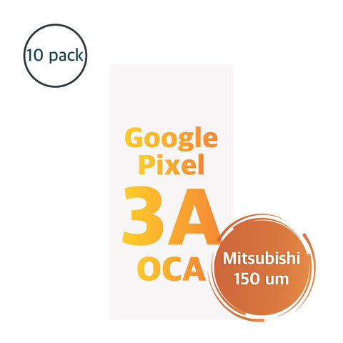 Google Pixel 3A Mitsubishi OCA (150 UM) (10 Pack)