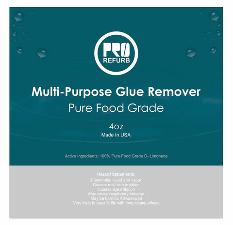 Pure Food Grade Multi-Purpose Glue Removing Liquid (Ground 3 days shipping only)