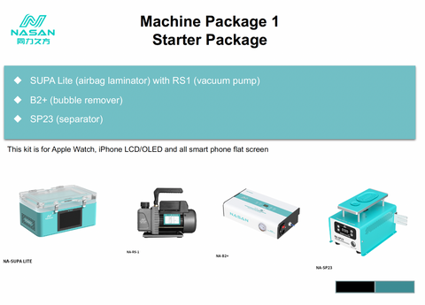 Starter Machine Package 1 (Only Ground Shipping)