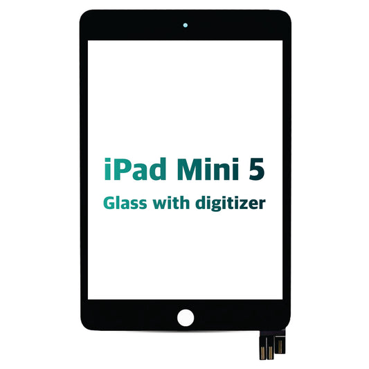 iPad Mini 5 Glass with Digitizer (Black)