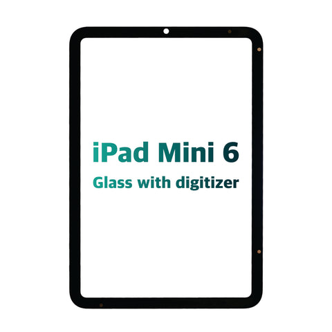 iPad Mini 6 Glass with Digitizer (Premium) (Black)