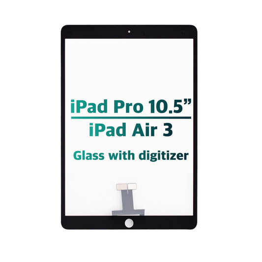 iPad Pro 10.5"/Air 3 Glass with Digitizer (Black)