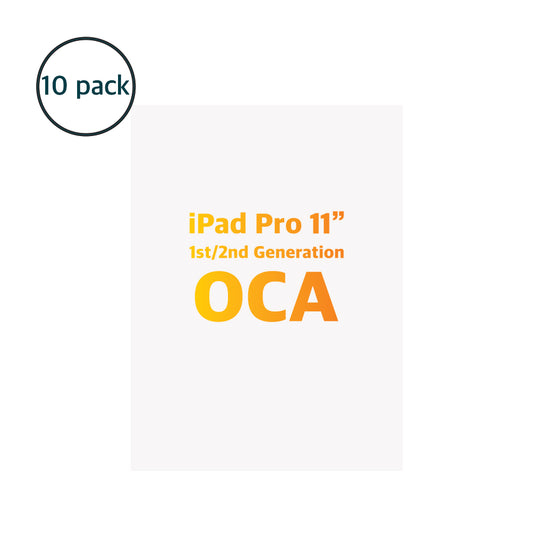 OCA for iPad Pro 11" 1st/2nd/3rd/4th Generation (Pack of 10)