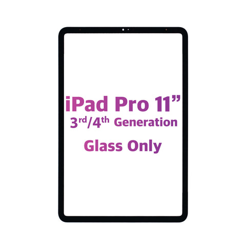 iPad Pro 11 3rd / 4th Generation Glass Only (Premium)