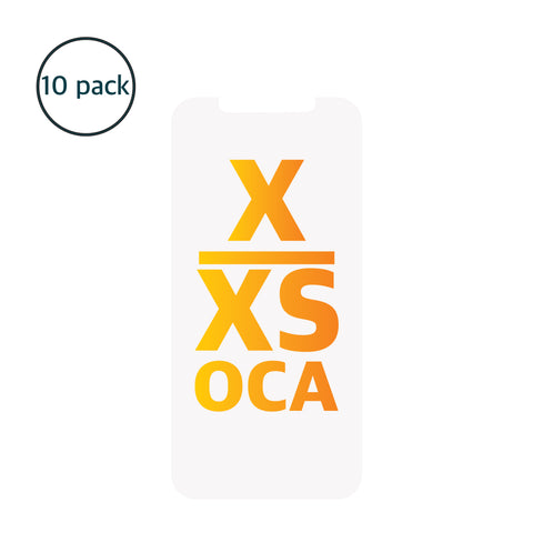 OCA Film for iPhone X/XS  (Pack of 10)